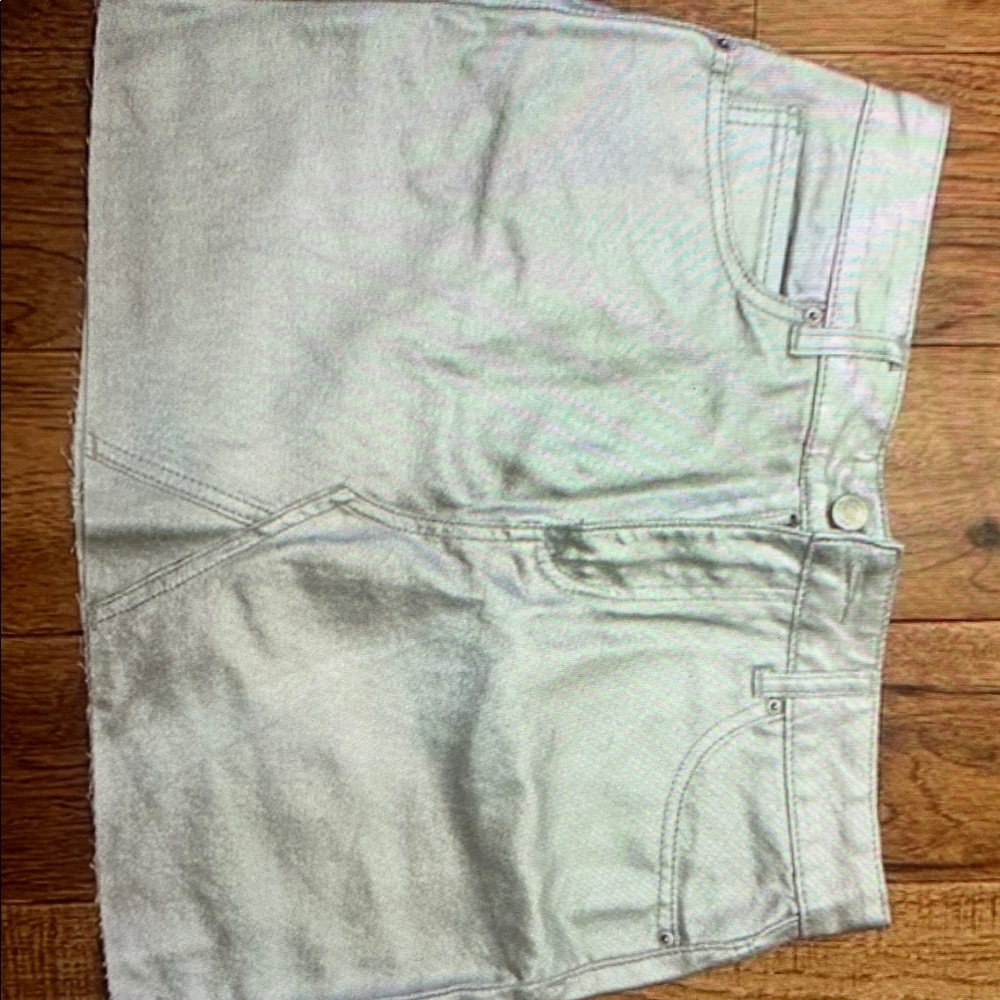 Silver Women's Denim Shorts